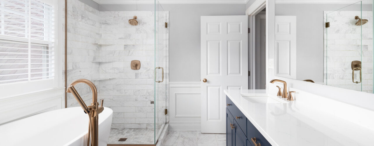 professional bathroom remodel work