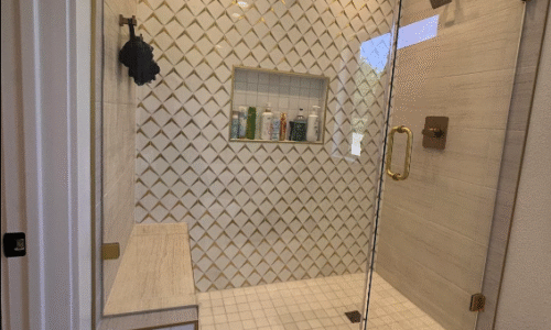 fresh bathroom makeover